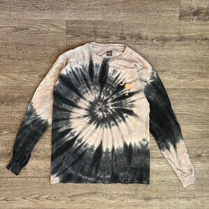 HUF Men's White and Black T-shirt